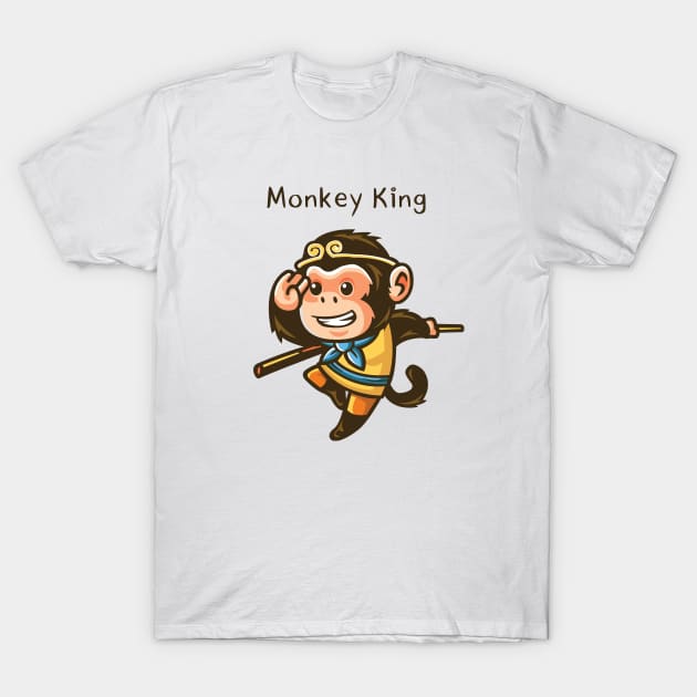 Monkey King T-Shirt by playmanko